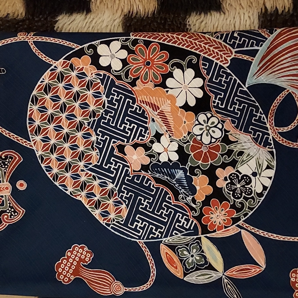 Folded scarf from South Korea